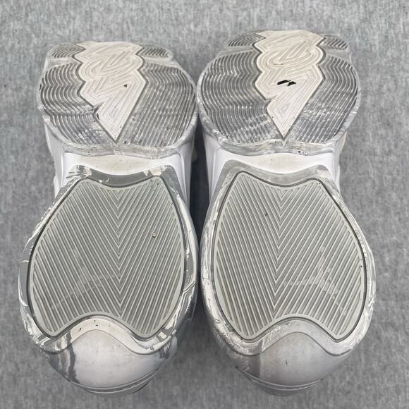 Men’s NIKE Air Jordan Zion 2 TB Nike White Basketball Size 8 Gold DQ7688-170 - Picture 12 of 12